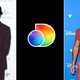 Three hunks: Dev Patel (Gareth Cattermole/Getty Images), The Discovery+ logo (Discovery+), Kumail Nanjiani (Frazer Harrison/Getty Images)